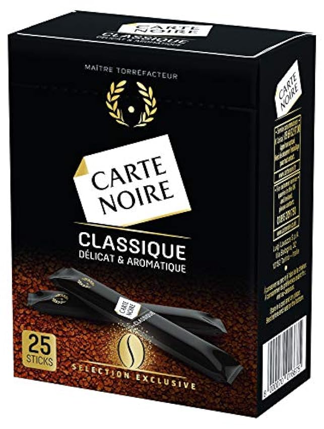 Carte Noire Café Soluble 25 Stick 45 g - Lot de 8 LME5FYnJ