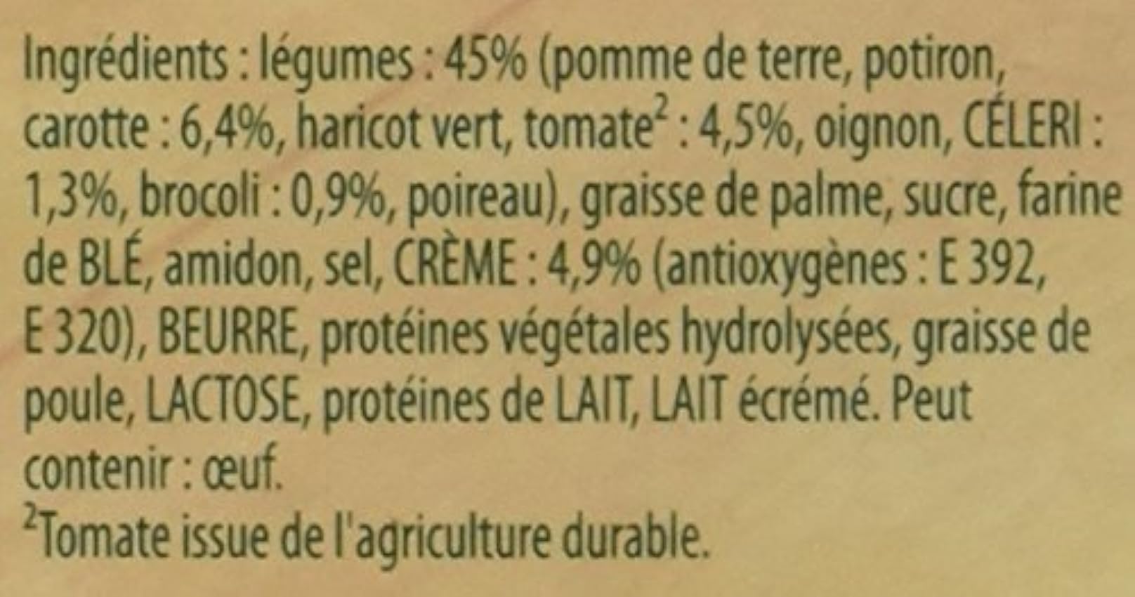 Knorr Douceur de 9 Légumes avec une Touche de Crème pour 3 portions 84 g - Lot de 5 mcGeWuu0