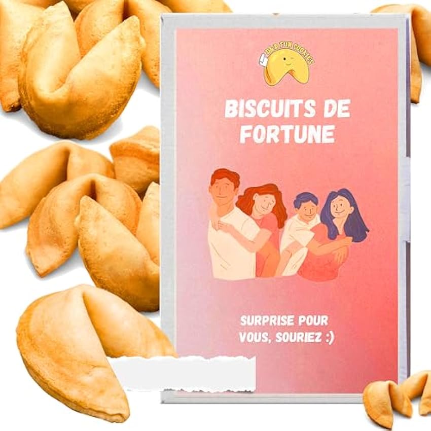 D&D Fun Cookies Biscuits de fortune FR SURPRISE POUR VO