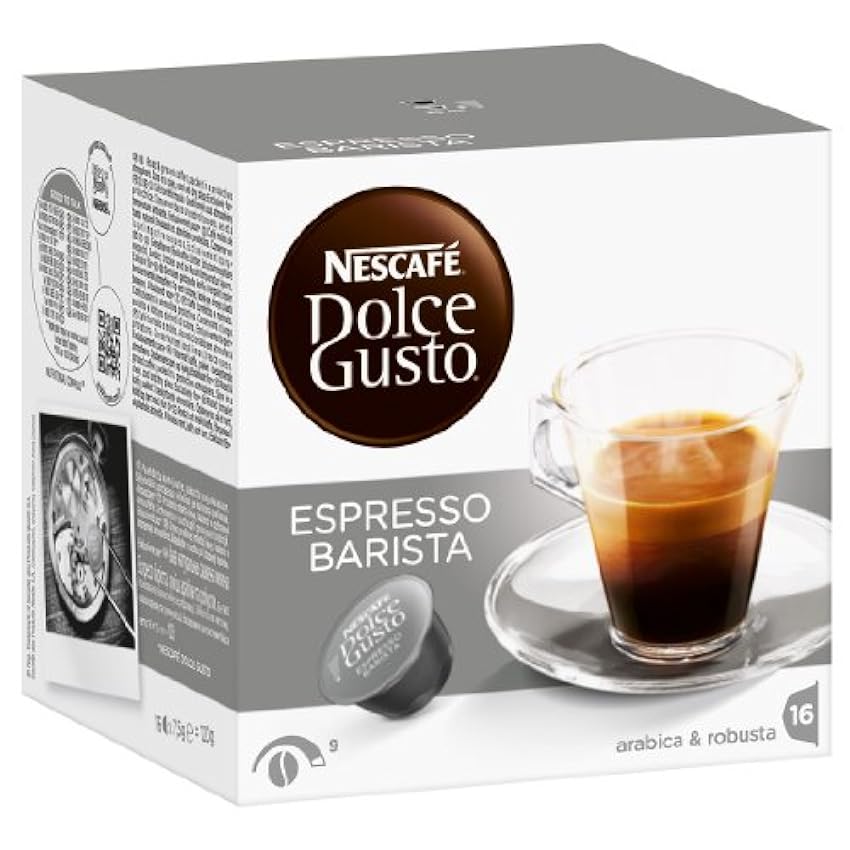 Nescafé Dolce Gusto Espresso Barista, Lot de 3, 3 x 16 Capsules okOdWCka