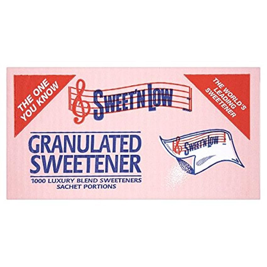 Sweet´n Low Granulated Sweetener 1000 Sachet Portions LMVFcOZA
