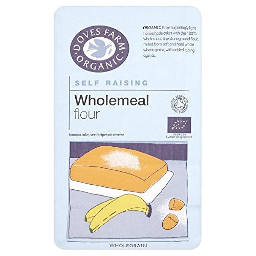 Doves Farm | Self Raising Wholemeal Flour | 1 X 1Kg mcp9n2J4