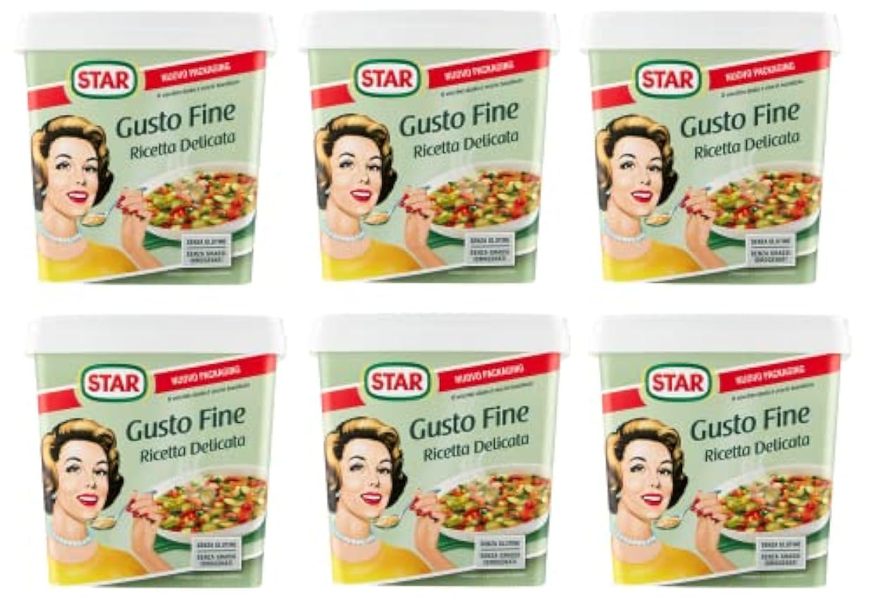 Lot de 6 préparations alimentaires Star Gusto Fine Rice