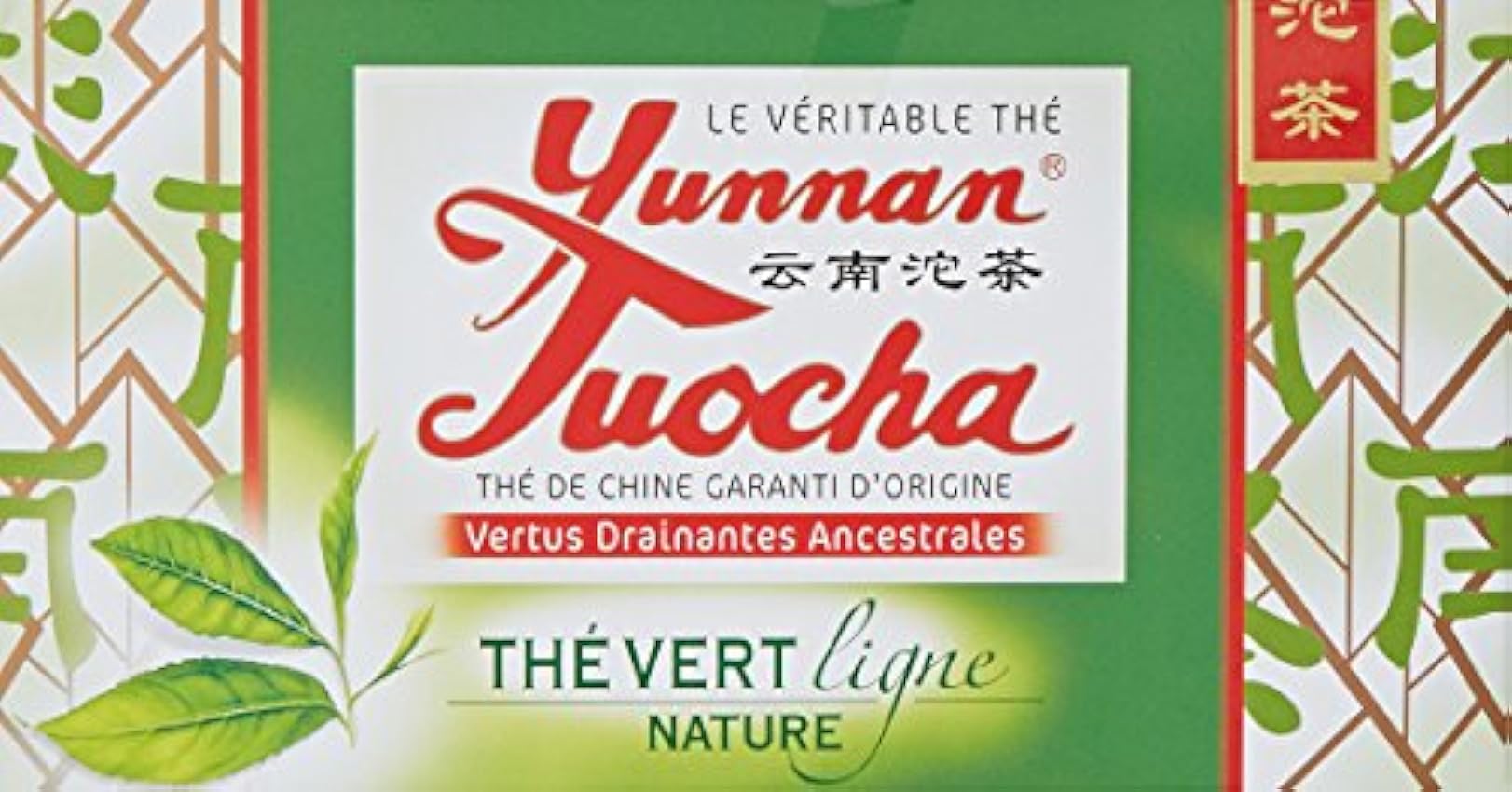Yunnan Tuocha Thé Vert Nature 20 infusettes - Lot de 4 