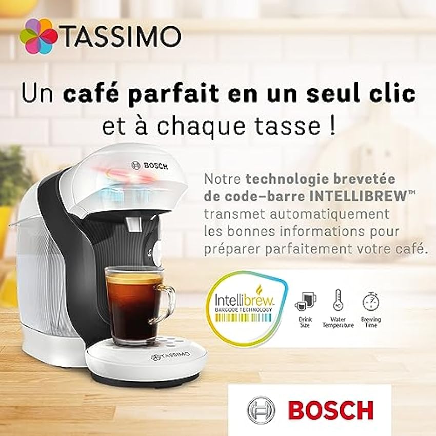 TASSIMO Café Dosettes - 80 Boissons L´Or Espresso Intense (Lot de 5 x 16 Boissons) MM74U98d