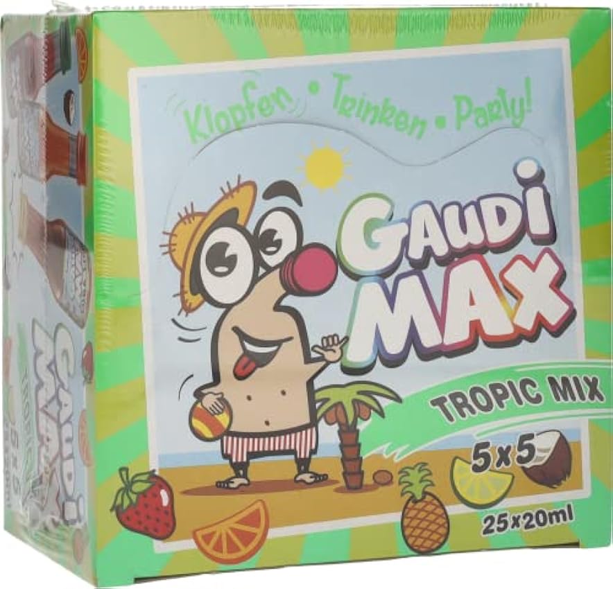 Gaudi-Max TROPIC MIX 16,6% Vol. 25x0,02l O0GKN958