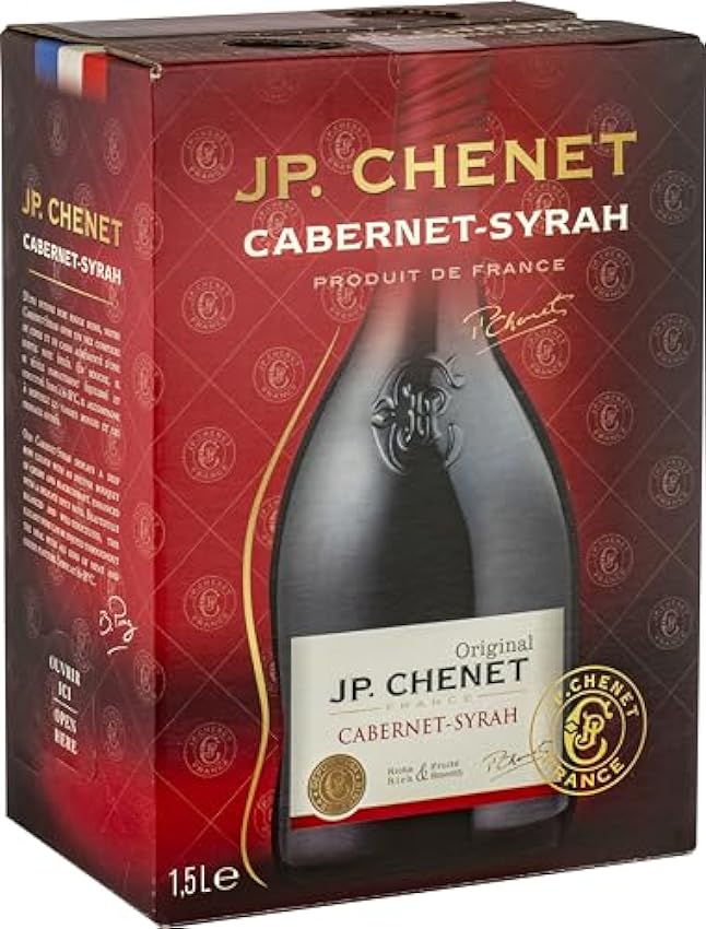 JP Chenet - Original Cabernet Syrah, Vin rouge - Bag in Box 1,5l (1 x 1,5 L) n0JEhIpl