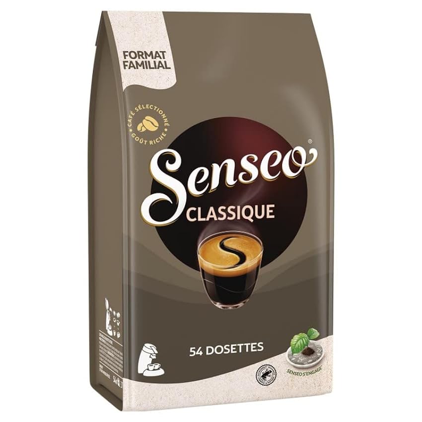 SENSEO - Senseo Cafe Dosettes Classique X54 375G - Deux
