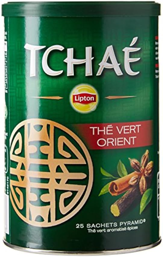 Lipton Tchaé Thé Vert Orient 25 Sachets mOLG4iX2