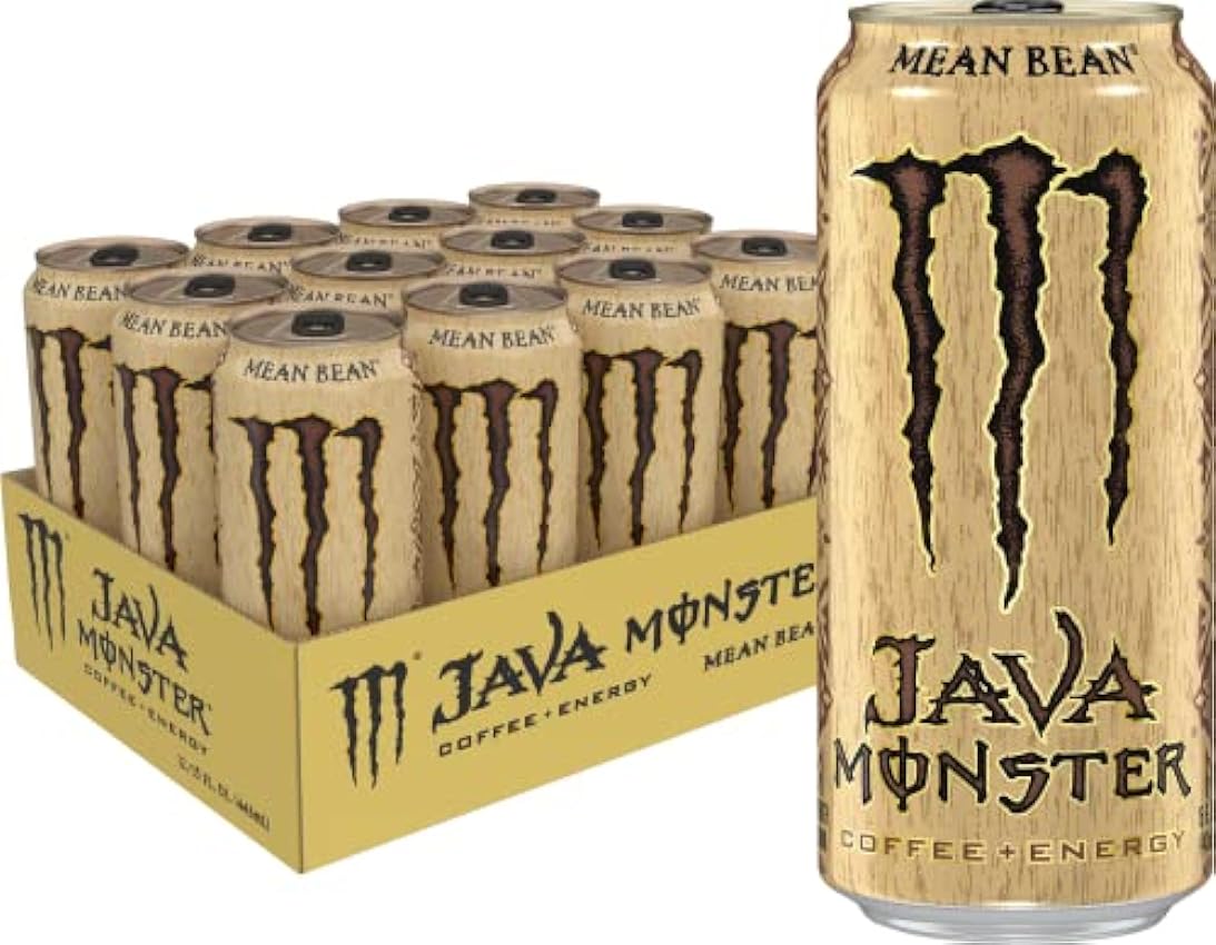 Java Monster, Mean Bean, 15 Ounce (Pack of 12) n1Yg2jxZ