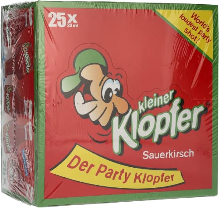 Kleiner Klopfer Sauerkirsch 16% Vol. 25x0,02l oe0xJicU