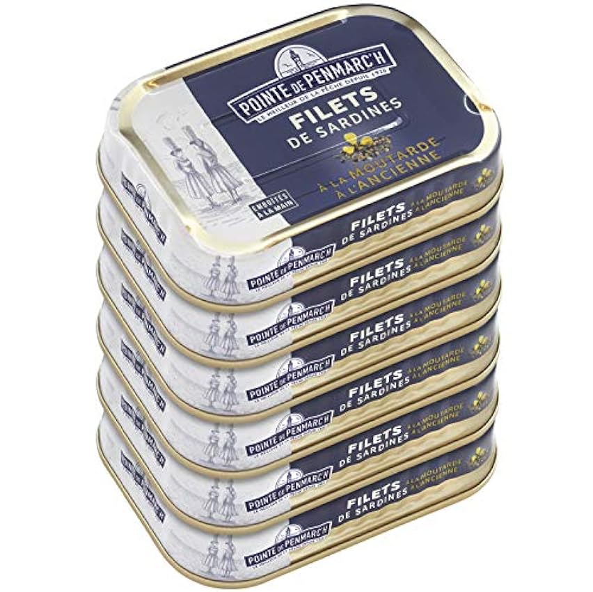 Filets de sardines moutarde à l´ancienne Pointe de