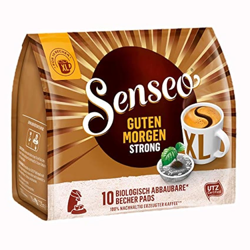 Senseo Dosettes à Café Bonjour Strong XL, Puissant & Intense, 40 Pads L6wSOZwf