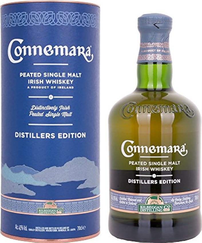 Connemara Irish Peated Malt Distillers Edition 43% Vol., Whisky Irlandais m7Y6XCsU