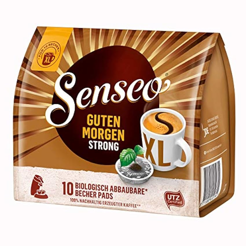 Senseo Dosettes à Café Bonjour Strong XL, Puissant & Intense, 40 Pads L6wSOZwf