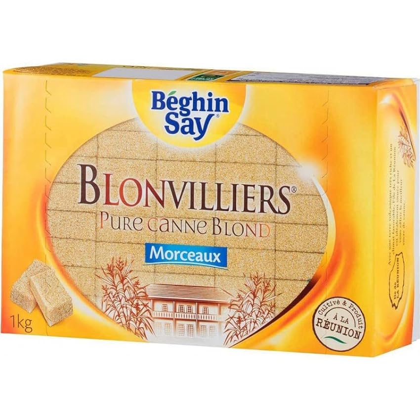 Béghin Say Sucre Blonvilliers Pure Canne Blond Morceaux