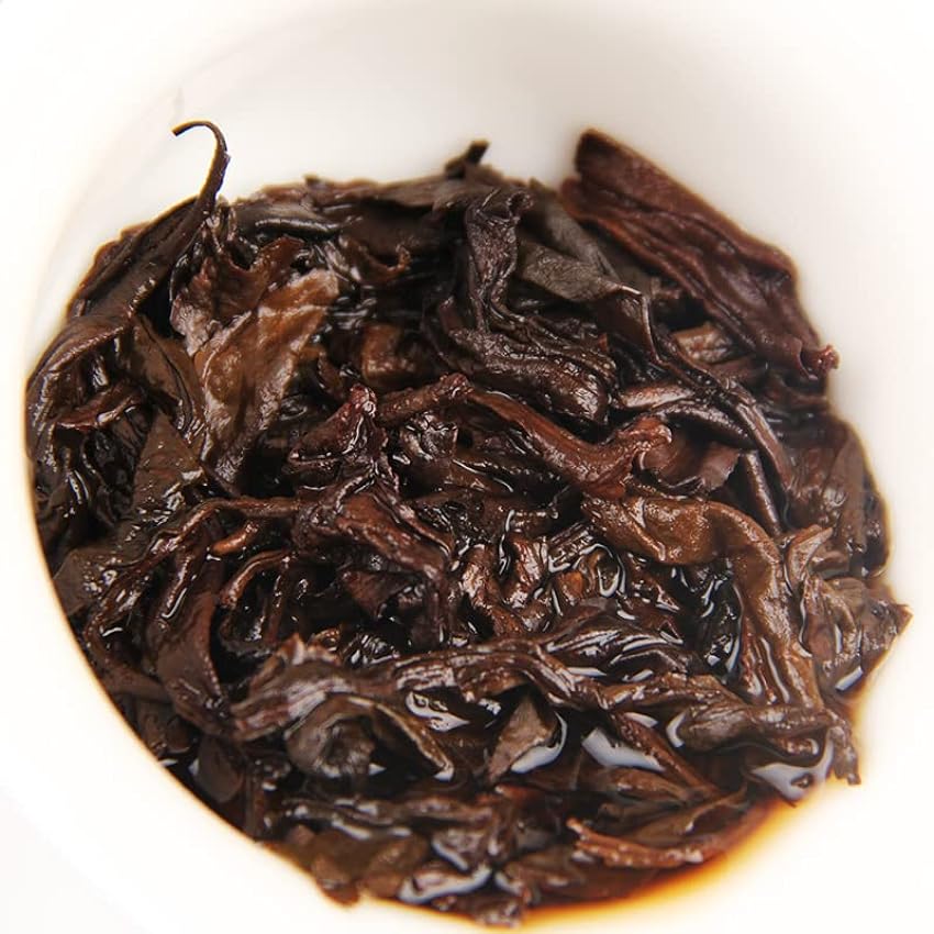 300g de thé mûr Puerh Thé Pu´er de l´arbre ancien Thé noir Barre dorée vieillie Thé de printemps leF6W81w