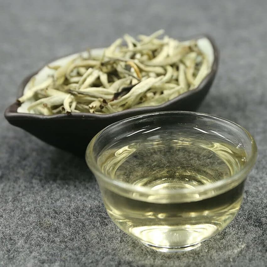 Thé de santé Premium Bai Hao Yin Zhen Kungfu Thé blanc de printemps (250g) N7LGzuwo