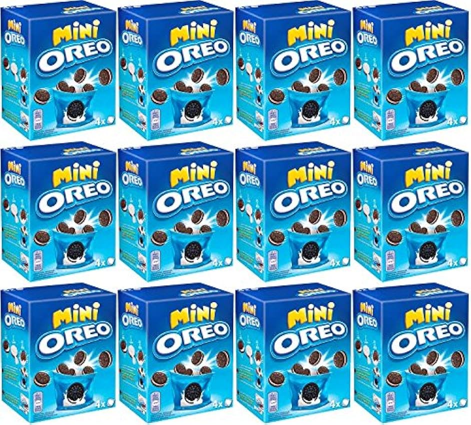 Oreo Mini Biscuits 160 gr. [Pack of 12] LWA6KYKS