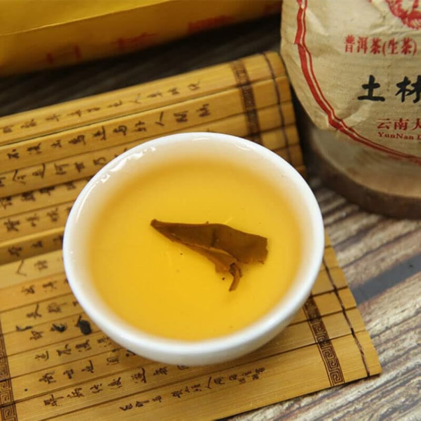 Thé Tuocha Pu-erh Chine Original Thé Puer Bon Thé Naturel et Organique Thé Pu´er sans Additifs Aliments Verts Thé Puerh (100g*3) LhEzxVSG