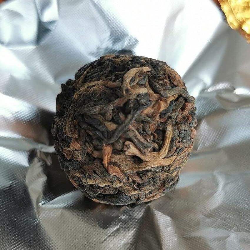 500g de thé en vrac Dragon Pearl Puerh Perle du Dragon Bourgeon d´Or Thé mûr de l´arbre ancien O1XTOrOl
