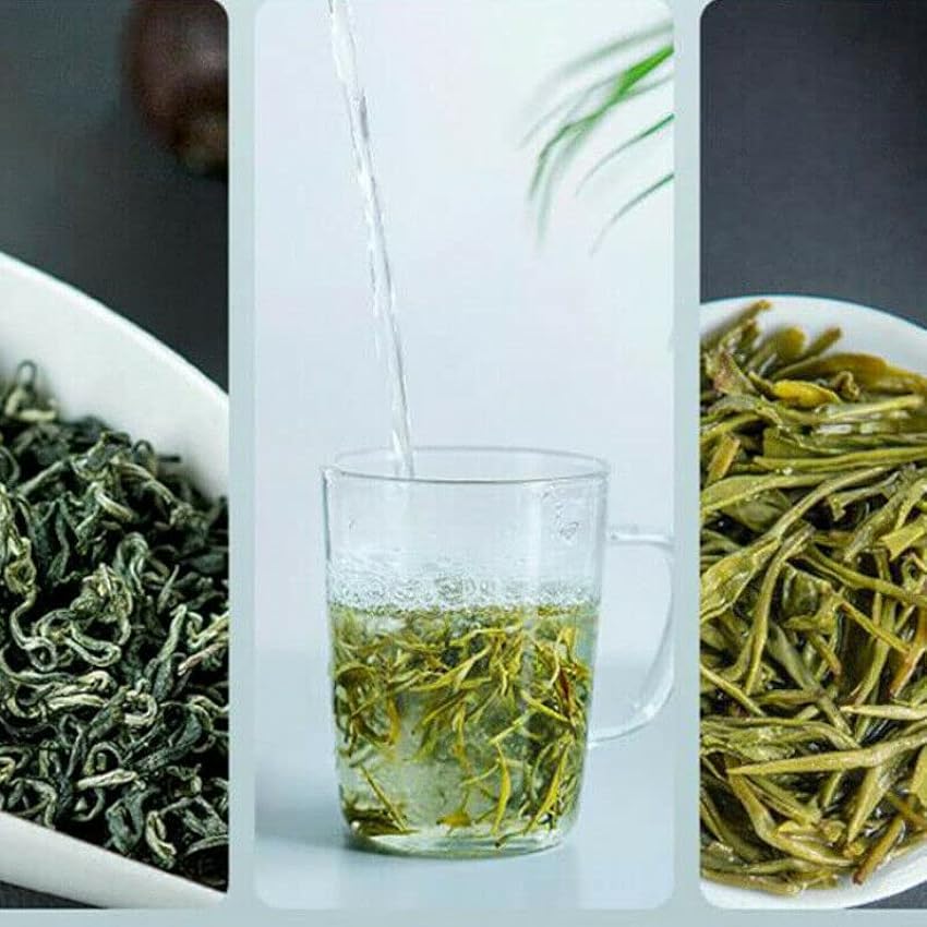Thé Vert de Jiang Su Biluochun Original de Chine Bon Thé Naturel Thé Vert Organique sans Additifs Nourriture Thé Verte (100g) O6Gi3SLU