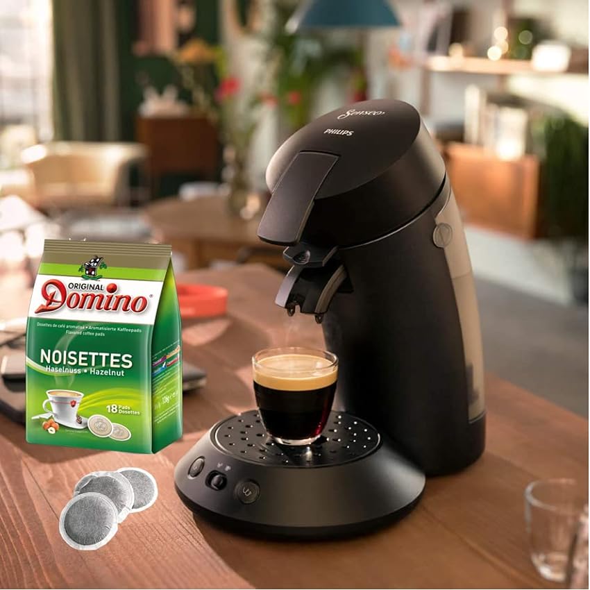 12x18 dosettes compatibles Senséo aromatisées DOMINO (Café Noisette) mSFWYg9m