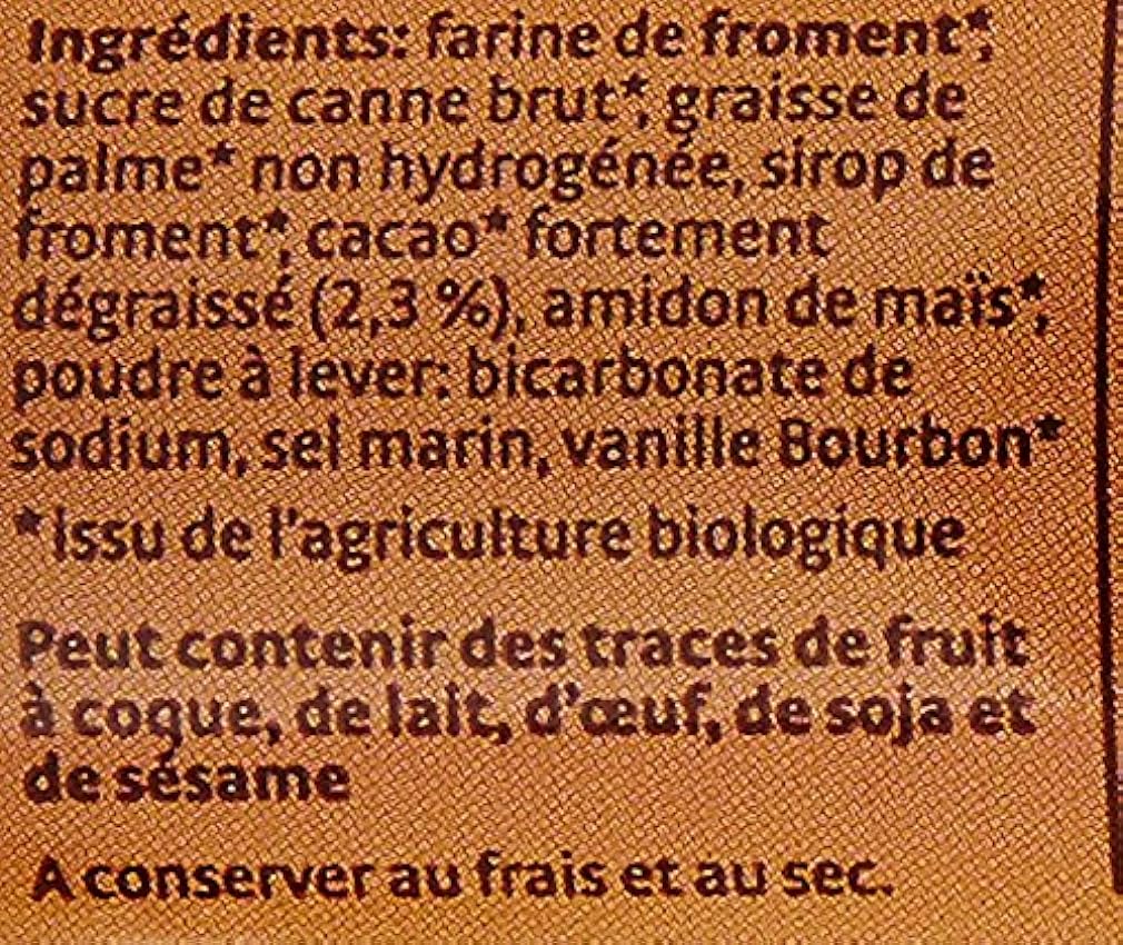 Pural Biosbis Biscuits Fourrés Ronds au Chocolat Bio 300g MJLV9LUO