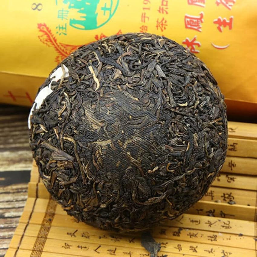 Thé Tuocha Pu-erh Chine Original Thé Puer Bon Thé Naturel et Organique Thé Pu´er sans Additifs Aliments Verts Thé Puerh (100g*3) LhEzxVSG