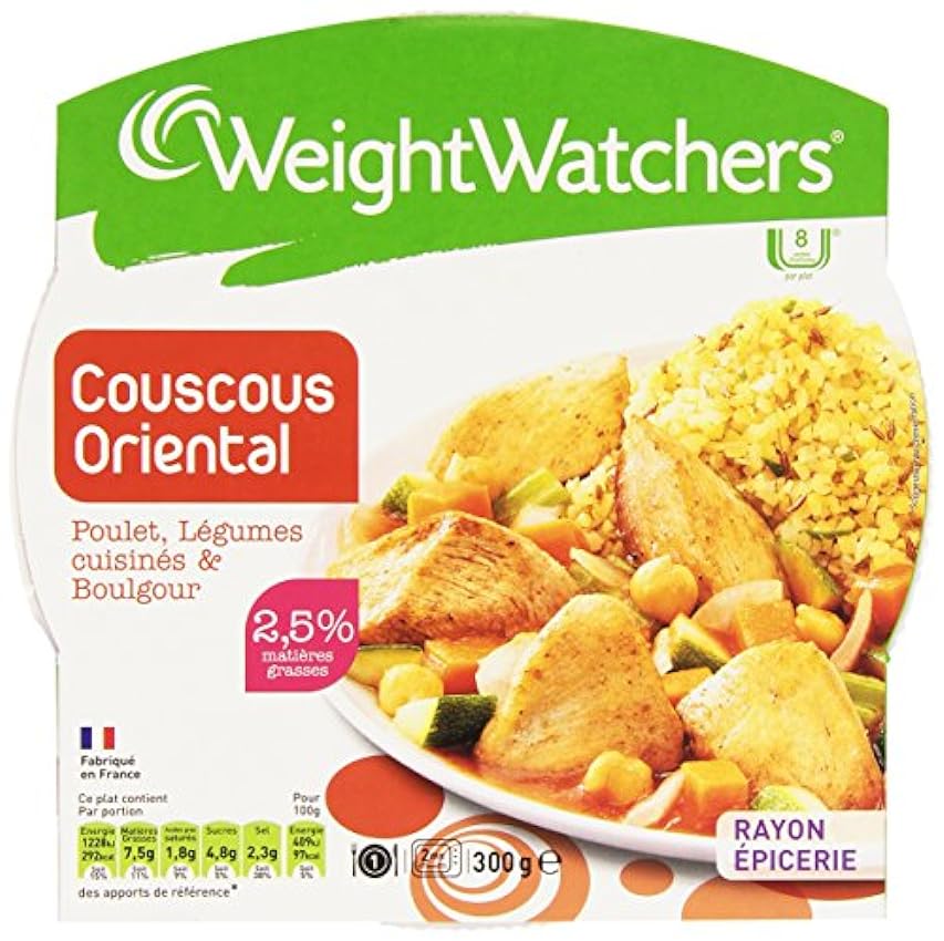 Weight Watchers Oriental Poulet, Légumes Cuisinés & Bou