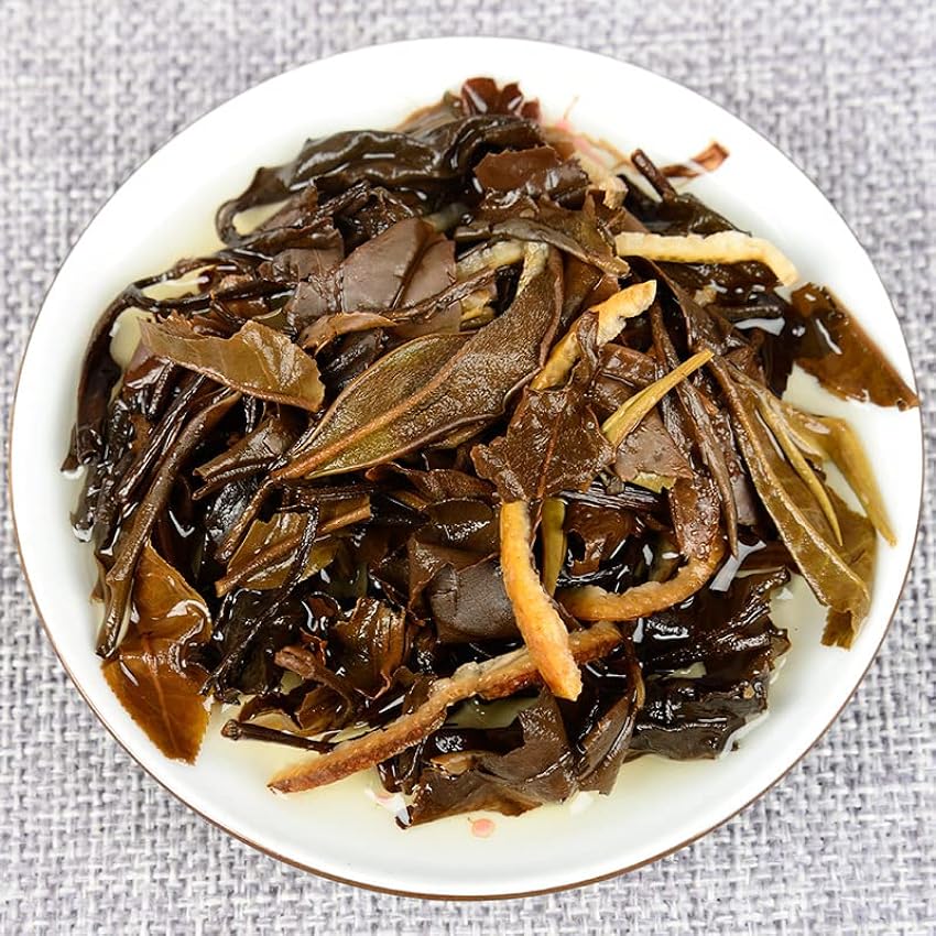 500g de thé blanc Xinhui Chen Pi Yunnan Thé en vrac Chen Pi Long Zhu Vieux thé blanc kWbxe6VA
